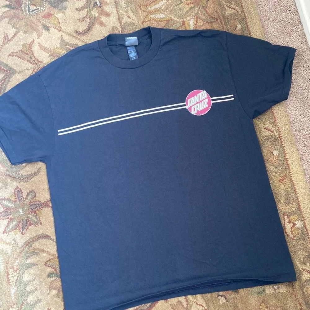 NWOT Santa Cruz Skateboards Black Men's T-Shirt